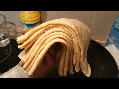 Simple homemade flatbreads - Delicious French main course with easy difficulty. Perfect recipe converted from YouTube video to PDF format.