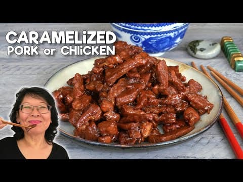 Caramelized Pork with Garlic and Fish Sauce - Delicious Vietnamese main course with easy difficulty. Perfect recipe converted from YouTube video to PDF format.