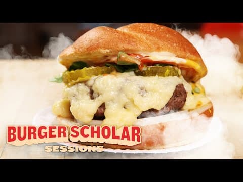 Steamed Cheeseburger (Connecticut Style)