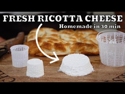 How to Make Ricotta Cheese