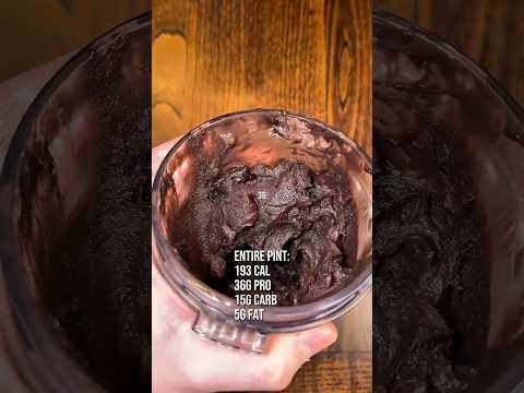 Brownie Batter Protein Ice Cream 😋🍦