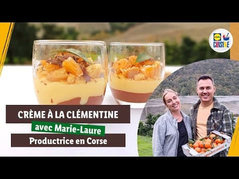 Clementine Cream with Chocolate - Delicious French dessert with medium difficulty. Perfect recipe converted from YouTube video to PDF format.