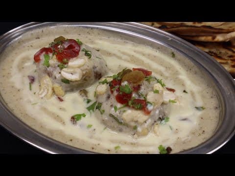 Malai Kofta with Creamy White Cashew Gravy