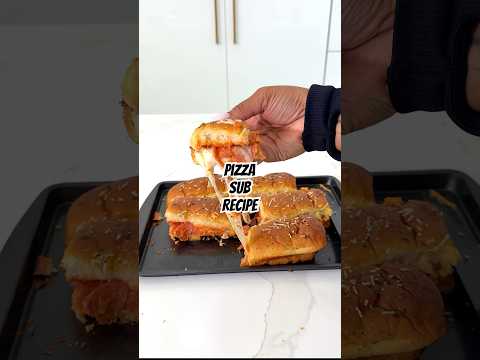 Pepperoni pizza sub recipe 😋
