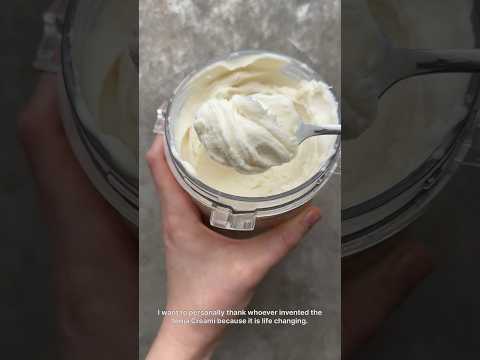 The best vanilla base ninja creami recipe🍦