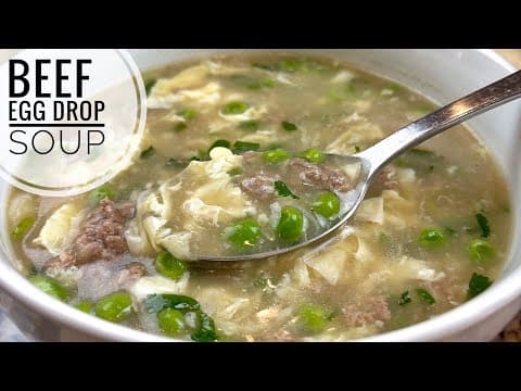Beef Egg Drop Soup