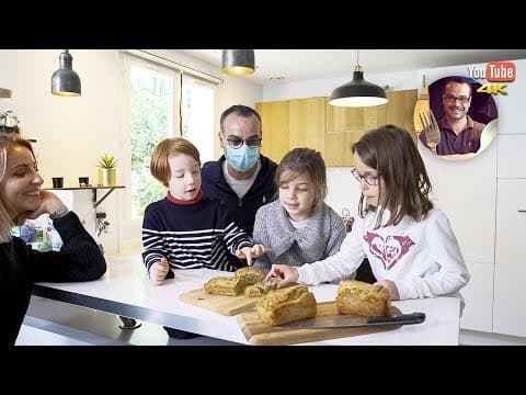 Savory Cake Bleu Blanc Coeur - Delicious French main course with medium difficulty. Perfect recipe converted from YouTube video to PDF format.