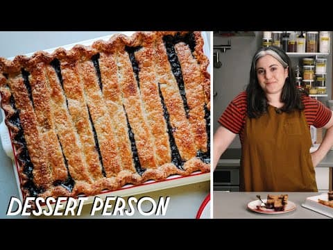 Blueberry Slab Pie - Delicious American dessert with medium difficulty. Perfect recipe converted from YouTube video to PDF format.