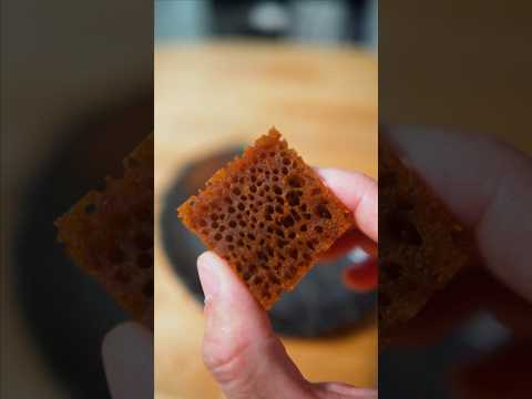 Trypophobia (Caramel Honeycomb) Cake