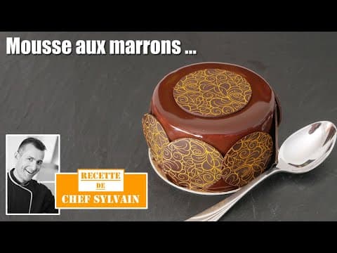 Petits gâteaux à la mousse de marrons