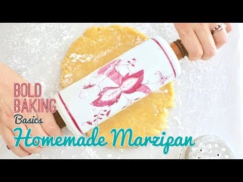 Easy Homemade Marzipan (Almond Paste)
