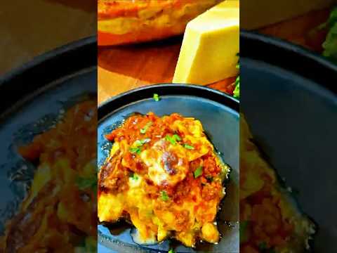 Low Carb Cabbage Lasagna 🥬🍝 Roasted cabbage leaves instead of noodles.