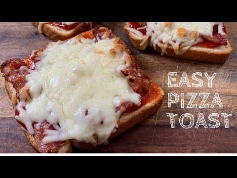 Easy Pizza Toast