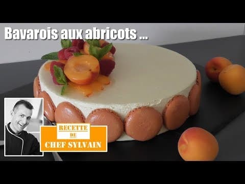 Bavarois à l'abricot et génoise - Delicious Française dessert with medium difficulty. Perfect recipe converted from YouTube video to PDF format.