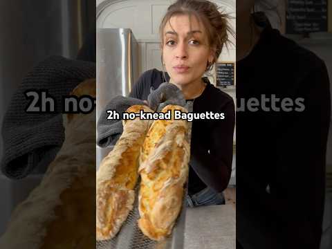 Viral 2h Baguette Recipe 🥖
