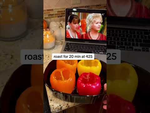 Halloween Stuffed Peppers!