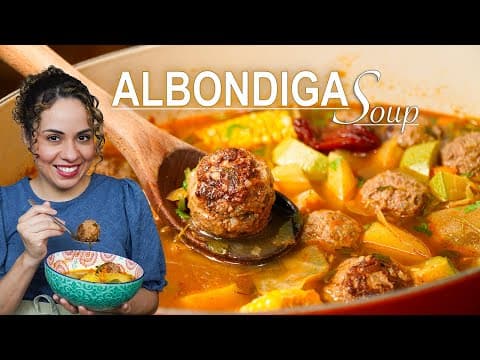 Caldo de albondigas, the ULTIMATE Comfort SOUP