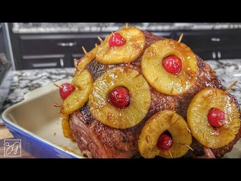 Southern Pineapple Honey Glazed Ham