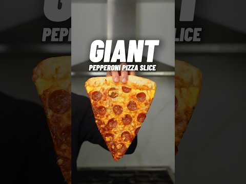 GIANT High Protein Pepperoni Pizza Slice! 50g of Protein, Easy to Make🔥🍕