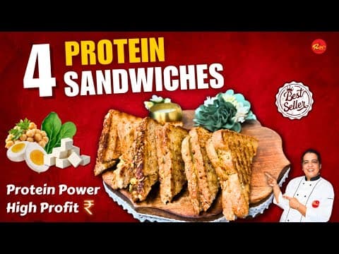 High Protein Breakfast Sandwiches