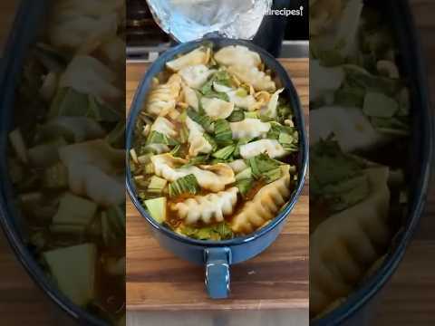 One-Pan Dumpling Dinner