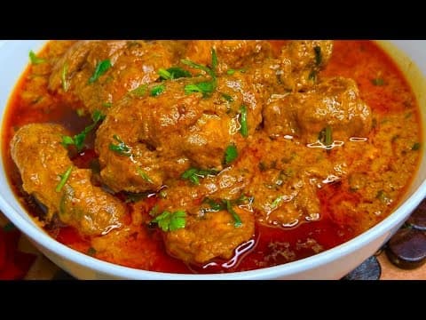 Shahi Murgh Musallam Curry Without Musallam Chicken