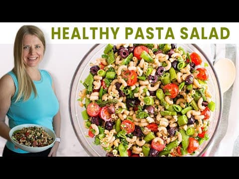 HEALTHY PASTA SALAD Recipe