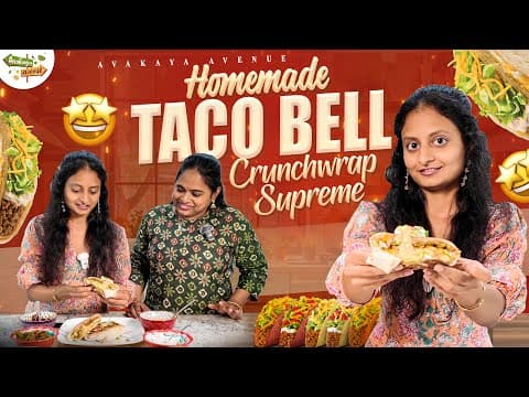 Homemade TACO BELL Crunchwrap Supreme🌮