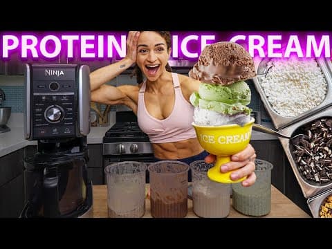 4 Ninja Creami High Protein Recipes