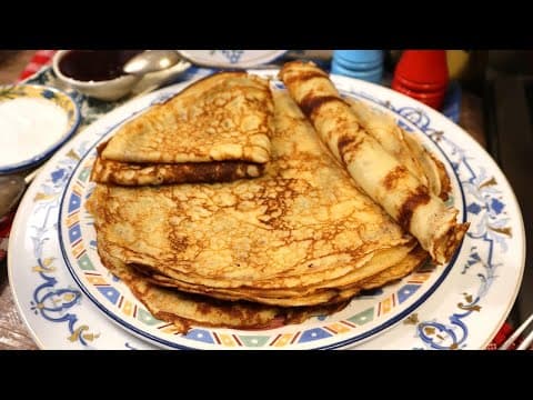 Paul Bocuse's Crepes - Delicious French breakfast with medium difficulty. Perfect recipe converted from YouTube video to PDF format.