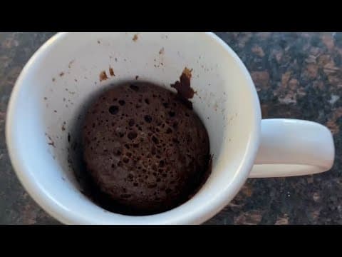 3 Ingredient Chocolate Mug Cake