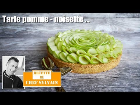 Original Apple Tart with Hazelnut Cream - Delicious French dessert with medium difficulty. Perfect recipe converted from YouTube video to PDF format.