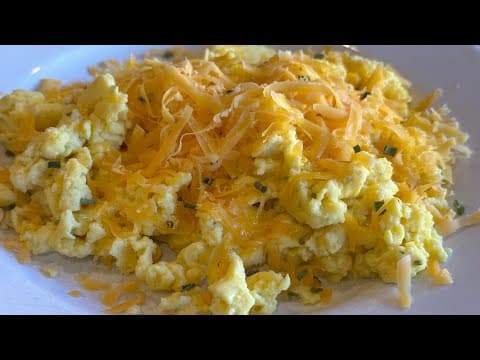 Power Breakfast: Cottage Cheese Scrambled Eggs!” High Protein