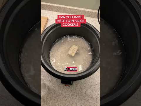 RISOTTO in a rice cooker!?