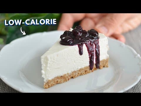 Greek Yogurt Cheesecake (no-bake and without gelatin!)