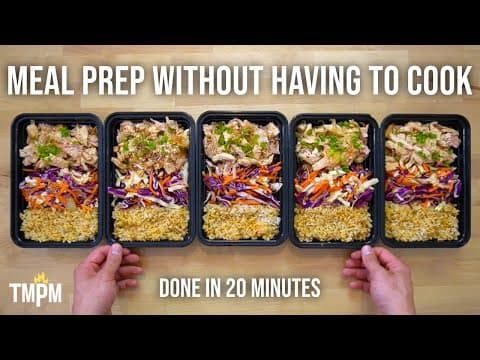 Meal Prep With a Rotisserie Chicken so You Don't Have to Cook
