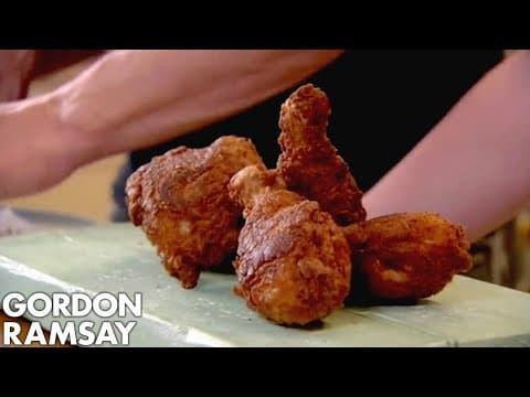 Pickled Celery and Buttermilk Fried Chicken