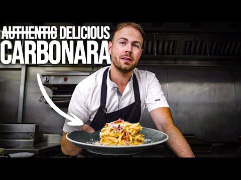 Non-Italian Style Carbonara - Delicious Italian main course with medium difficulty. Perfect recipe converted from YouTube video to PDF format.