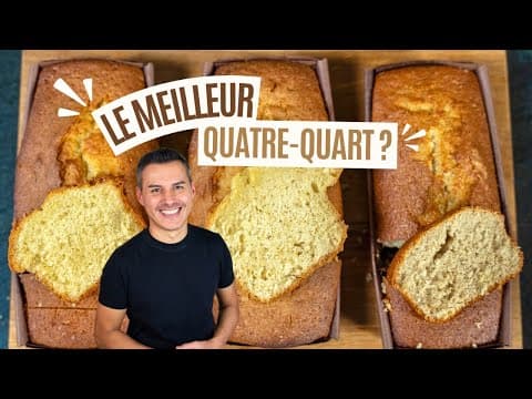 Beurre, huile ou compote : j’ai testé les 3 dans un même gâteau… le résultat est bluffant