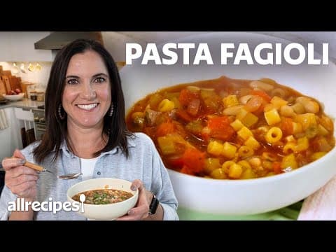 How to Make Pasta e Fagioli (Pasta and Beans)