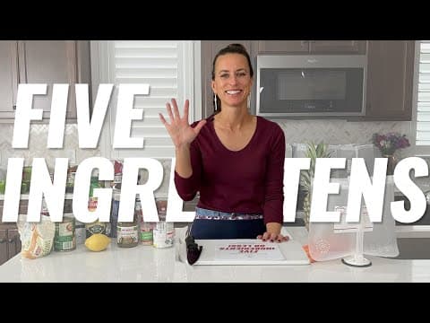 12 Healthy Freezer Meals with Five Ingredients (or Less!)