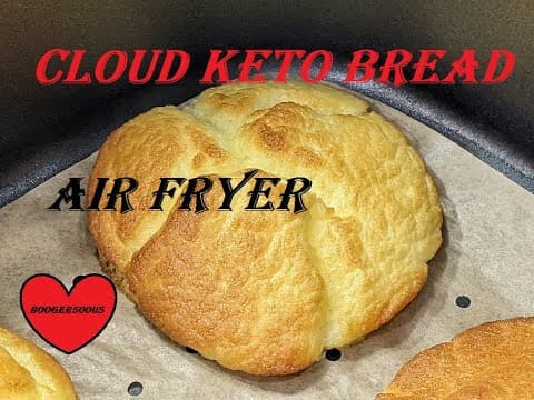 KETO CLOUD OOPSIE BREAD AIR FRYER SANDWICH