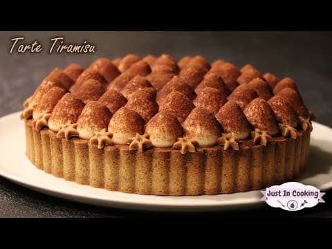 Coffee Tiramisu Tart - Delicious French dessert with medium difficulty. Perfect recipe converted from YouTube video to PDF format.