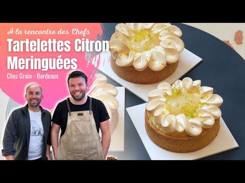 Lemon Meringue Tartlets - Delicious French dessert with medium difficulty. Perfect recipe converted from YouTube video to PDF format.