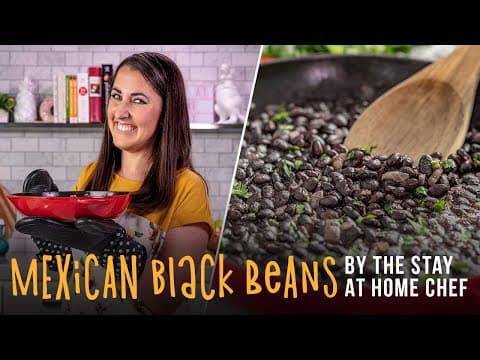 How to Make Restaurant-Style Mexican Black Beans
