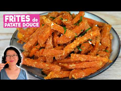 Frites de Patates Douces Croustillantes