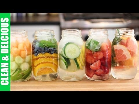 5 Refreshing Fruit Infused Waters