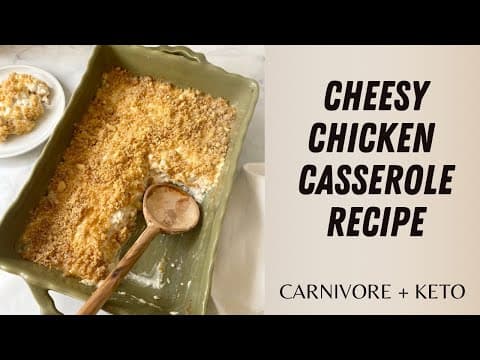 *RECIPE* cheesy chicken casserole