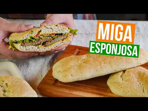 Pan sin gluten esponjoso para sándwiches