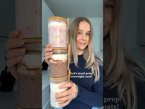 Healthy & High Protein Breakfast Meal Prep Idea